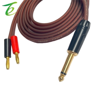 Cáp âm thanh cắm chuối Lõi lớn 6.5 inch Bộ khuếch đại công suất cắm chuối 6.35 inch được kết nối với cáp âm thanh loa hoạt động 1.5 - Product Image 2