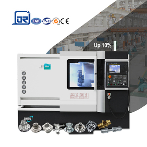 Chất lượng cao Nhà Máy Giá kép trục nghiêng giường <span class=keywords><strong>CNC</strong></span> <span class=keywords><strong>Lathe</strong></span> DT30 dmtg <span class=keywords><strong>CNC</strong></span> <span class=keywords><strong>Lathe</strong></span> quay trung tâm máy với tốc độ tốt trục chính - Product Image 1