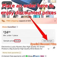 Boîte mystère électronique, accessoires aléatoires, PC, 3C, téléphone portable, liquidation, cadeau, Caja, jouet électrique, surprise, électronique chanceuse