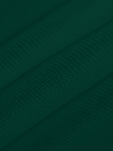 Polo en coton à manches courtes vert foncé pour homme Handee, couleur unie, style décontracté, tissu respirant, coupe classique, logo sur le devant - Product Image 6