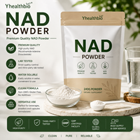 Poudre de NAD de haute pureté, Nicotinamide Adénine Dinucléotide, Matière première en vrac pour la transformation de produits de santé, OEM