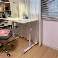 Ensemble de table et de chaise de bureau réglable en hauteur pour adultes