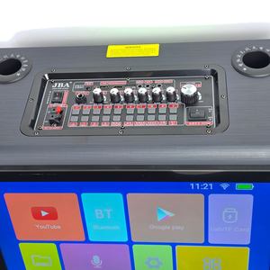 เครื่องคาราโอเกะบลูทูธ F-87S ขนาด 15 นิ้ว สำหรับใช้งานกลางแจ้ง พร้อมจอแสดงผล เสียงทรงพลัง เหมาะสำหรับการเต้นรำแบบสแควร์แดนซ์ รองรับการร้องคาราโอเกะ (K-song) - Product Image 4