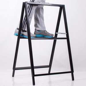 الجملة الترويجية المخصصة المشارك عرض قاعدة بلاستيكية الرصيف لافتات تنبيه على الأرصفة - Product Image 2