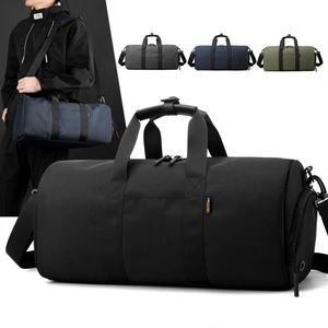 Custom Sports Gym <b>Bag</b> Large Capacity Wet and Dry Separation Travel <b>Bag</b> Waterproof Men Fitness <b>Bag</b> With Shoes <b>Compartment</b> - Product Image 1