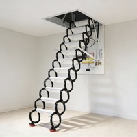 Échelle de grenier électrique de haute qualité, pliable et automatique, pour accès intérieur au grenier et au plafond