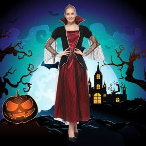 Costume Cosplay d'Halloween pour femme adulte, robe de <span class=keywords><strong>princesse</strong></span> Vampire d'<span class=keywords><strong>horreur</strong></span>, Costume Cosplay sexy - Product Image 3