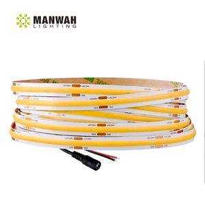 Tira de luces LED COB CCT 2700K + 6500K superbrillante 24V Flexible 608Leds tira de luz inteligente blanca 10mm cuerdas de luz cortables - Product Image 3