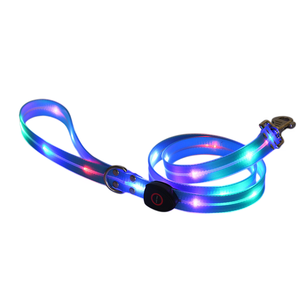 Correa LED para Mascotas con Carga USB, Collar Luminoso para Perros con Material de PVC Impermeable, Correa de Tracción para Paseos al Aire Libre, Correa LED para Perros - Product Image 5