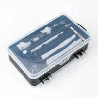 Jeu de tournevis de précision en acier inoxydable avec étui rigide, outil professionnel d'entretien et de démontage pour téléphones portables et ordinateurs