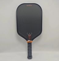 Raquette de Pickleball en Fibre de Carbone Bread Butter Loco T700 de Haute Qualité, Portable, Nid d'Abeille, pour l'Entraînement et le Divertissement des Enfants