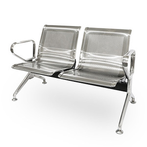 Ghế chờ sâ<span class=keywords><strong>n</strong></span> bay bằng thép không gỉ 3 chỗ ngồi, ghế dài khu vực công cộng, ghế chờ nhà ga/bệnh việ<span class=keywords><strong>n</strong></span>/ngâ<span class=keywords><strong>n</strong></span> hàng - bá<span class=keywords><strong>n</strong></span> buô<span class=keywords><strong>n</strong></span> - Product Image 5