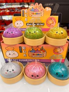 Juguete antiestrés Squishy Bun de subida lenta, tipo dumpling, caja misteriosa arcoíris, listo para enviar, bajo MOQ, para Dropshipping - Product Image 2
