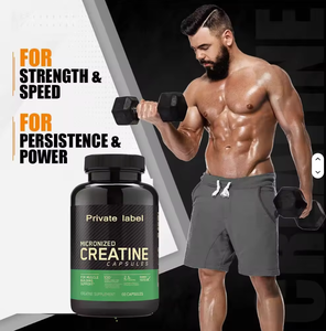 Kapsul Creatine monohidrat pra-olahraga dewasa untuk ukuran otot & kekuatan bukan untuk wanita hamil produk nutrisi olahraga - Product Image 6