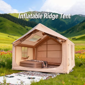 Carpa Inflable Impermeable de Oxford para Acampar, Fácil de Instalar, Tipo Cabaña, para Actividades al Aire Libre - Product Image 1