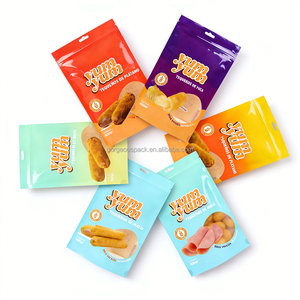 GP Custom Printed Resealable Freeze Snack Plastic Mylar Bags Aluminum Foil Food Packaging Stand Up Pouch Zip Lock Bag With Logo - Product Image 6