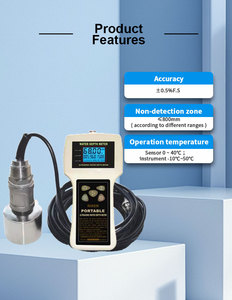 Detector de Profundidad Ultrasónico SUL811 de 50m-300m, Medidor de Nivel Ultrasónico Portátil - Product Image 4