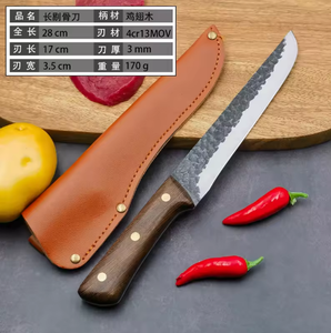 Chef de cocina <span class=keywords><strong>cuchillo</strong></span> para deshuesar de acero inoxidable con mango de madera filete de pescado de acero inoxidable <span class=keywords><strong>cuchillo</strong></span> de carnicero herramienta de corte - Product Image 5