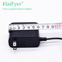 Adaptateur secteur universel AC-DC avec protection contre les surcharges, CE FCC UL62368 pour entrée 100-240V, sortie unique 5V-24V 1A-4A