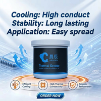 Peso neto 30g Embalaje Gris Alto rendimiento GD 900 Pasta de grasa conductora térmica Compuesto disipador de calor de yeso
