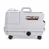 Machine de nettoyage de tissus d'ameublement à extraction puissante 1200W, réservoirs 8L, 100% vapeur, usage commercial, garantie 1 an, pour le nettoyage des canapés de café
