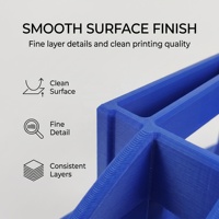 Filament PLA 1,75 mm 1 kg, pack de démarrage, imprimante 3D haute précision, sans traces, finition lisse et brillante, choix idéal pour les amateurs