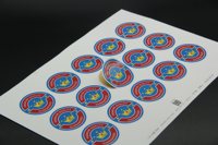 Etiquetas Adhesivas Personalizadas con Emblema de Fresa, Impresas a Color, Resistentes a los Rayos UV, para Cajas de Regalo, Productos de Postres y Snacks