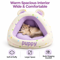Lit pour animaux de compagnie OEM ODM, lit douillet pour chat, lit pour petit chien, fournisseur en gros