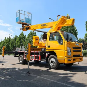 23 मीटर हवाई कार्य मंच कैंची ने नई बकेट ट्रक को उठाया, बिक्री के लिए उच्च ऊंचाई वाले कामकाजी ट्रक
