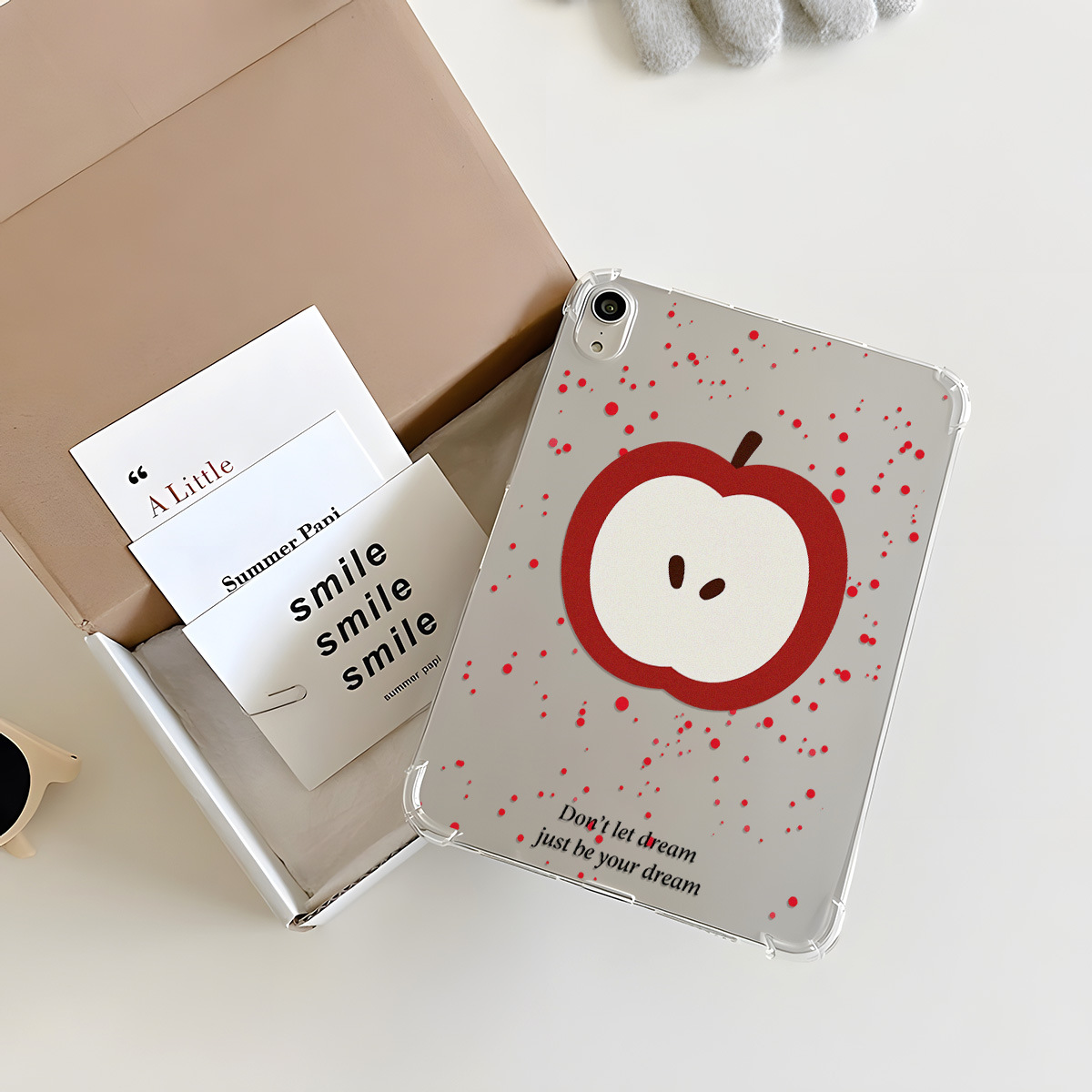 Tablet High-Transparency Shockproof Case - Transparent