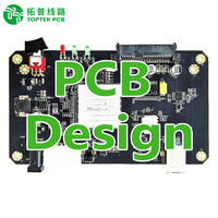 Carte de circuit imprimé multicouche OEM, communication PCBA, marque TTP, surface en or dur, 1 à 64 couches, dispositif électronique