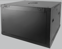 Armoire réseau murale de luxe 12U, rack de serveur de centre de données 19 pouces