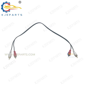 สายอะแดปเตอร์ RCA สีแดงขาว 2 ต่อ 2 สำหรับเชื่อมต่อเครื่องเสียง ชุดสายไฟครบชุดสำหรับระบบเสียงรถยนต์ - Product Image 5