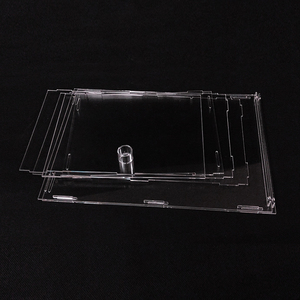 Caja de zapatos de baloncesto acrílica desmontable magnética personalizada, caja de exhibición de zapatos <span class=keywords><strong>crep</strong></span>, zapatillas portátiles transparentes, venta al por mayor - Product Image 5