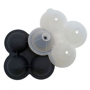Sustainable New Silicone Ice Ball Mold Easy Demoulding Spherical Cube Ice <b>Box</b> Quick-Frozen Cold Drinks & Ice Cream <b>Tools</b> - Product Image 1