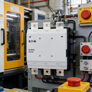Contacteur DILM750/22(RA250), 3 pôles, 750A, 400 KW, 2 N/O, 2 NC, 110 - 250 V 50/60 Hz, AC/DC, pour équipement de machine-outil - Product Image 5