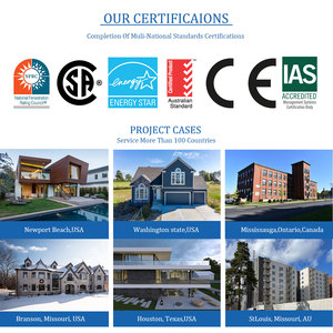 Nhà máy mới Chất lượng cao cửa sổ trượt kích thước nhỏ ngang nhôm cửa sổ đôi kính tầng hầm cửa sổ với màn chống muỗi - Product Image 5