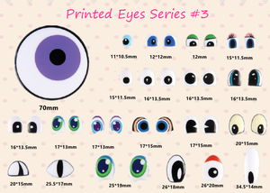 Oval de plástico divertido juguete ojo en forma de manzana <span class=keywords><strong>ojos</strong></span> cómicos DIY artesanía marioneta de peluche Animal dibujos animados impreso <span class=keywords><strong>ojos</strong></span> de seguridad - Product Image 5