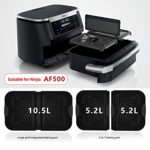 Meilleurs tapis de cuisson en silicone de qualité alimentaire, flexibles et très résistants, pour friteuses à air Ninja AF500, instruments de cuisson - Product Image 3