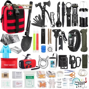 Suministros de supervivencia para aventuras al aire libre, herramientas de supervivencia, set de camping, supervivencia en la naturaleza - Product Image 4