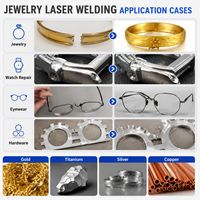 Soudeuse laser pour bijoux YAG 150W, machine de soudage laser de bureau pour la soudure de chaînes de bijoux et l'industrie de la réparation de montres