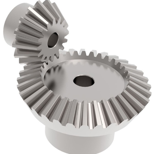 Set di ingranaggi conici in metallo ad alta precisione uniforme per applicazioni di azionamento <span class=keywords><strong>meccanico</strong></span> di precisione | Disegni personalizzati - Product Image 1