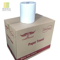 Serviette en papier géante de haute qualité, 2-3 plis, jetable, pour le nettoyage, bon prix, usage domestique et sanitaire