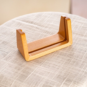 กล่องเก็บของสำนักงานทรงหลายเหลี่ยมเคลือบแลคเกอร์ไม้ไผ่ สไตล์โมเดิร์นเรียบง่าย ประหยัดพื้นที่ ความจุ 10-20 ลิตร รับน้ำหนัก 5-10 กิโลกรัม - Product Image 3