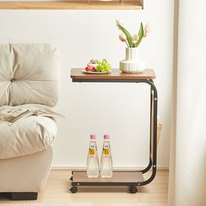 <span class=keywords><strong>Tavolino</strong></span> Consolle Moderno Eco-Friendly in MDF con Ruote per Soggiorno - <span class=keywords><strong>Tavolino</strong></span> <span class=keywords><strong>Angolare</strong></span> Piccolo - Product Image 3
