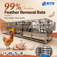 Chaîne d'abattage de volailles CE1000BPH Plug & Play pour abattoir, ligne d'abattage de poulets, équipement d'abattage intelligent et mobile