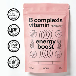 Cápsulas de Vitamina del Complejo B, Soporte Energético Diario, Empaque Personalizado, Etiquetado Privado, Servicio OEM ODM, Certificación HACCP NSF GMP ISO - Product Image 1