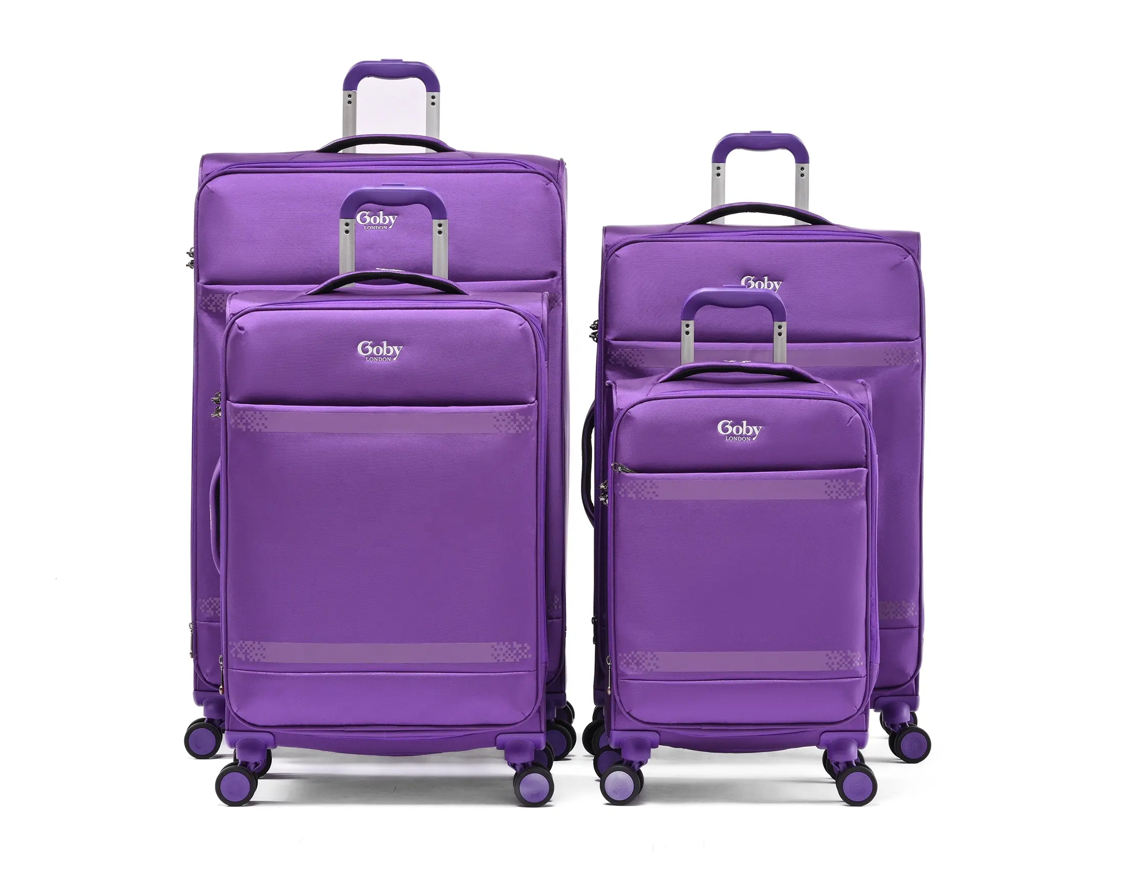 थोक डिजाइनर 20 24 28 32 इंच ऑक्सफोर्ड कपड़े नरम सूटकेस पुरुष यात्रा सामान बैग