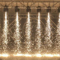 Machine à feux d'artifice à étincelles froides suspendue 700W, machine à feux d'artifice fontaine inversée, machine à étincelles froides pour mariages et scènes de fête