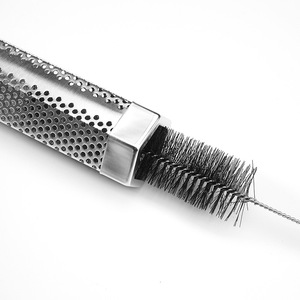 Tube à fumer pour barbecue en acier inoxydable de 12 pouces, tube à fumer hexagonal perforé pour fumer à chaud et à froid sur n'importe quel barbecue - Product Image 4